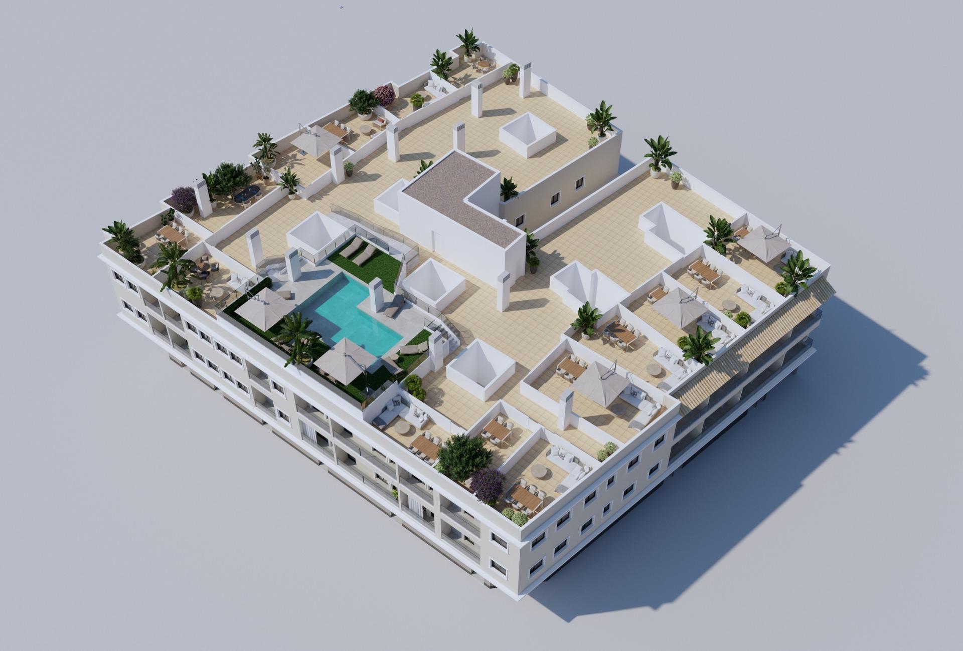 Penthouse te koop in Algorfa