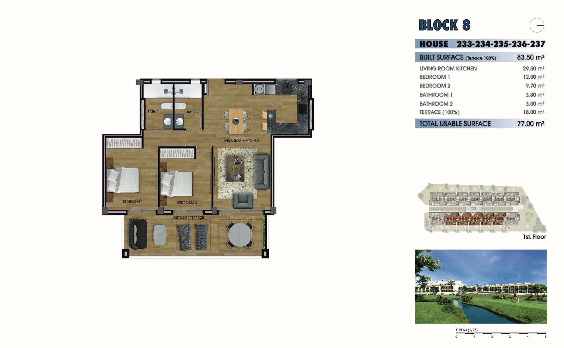 Apartmán v prodeji in Los Alcázares