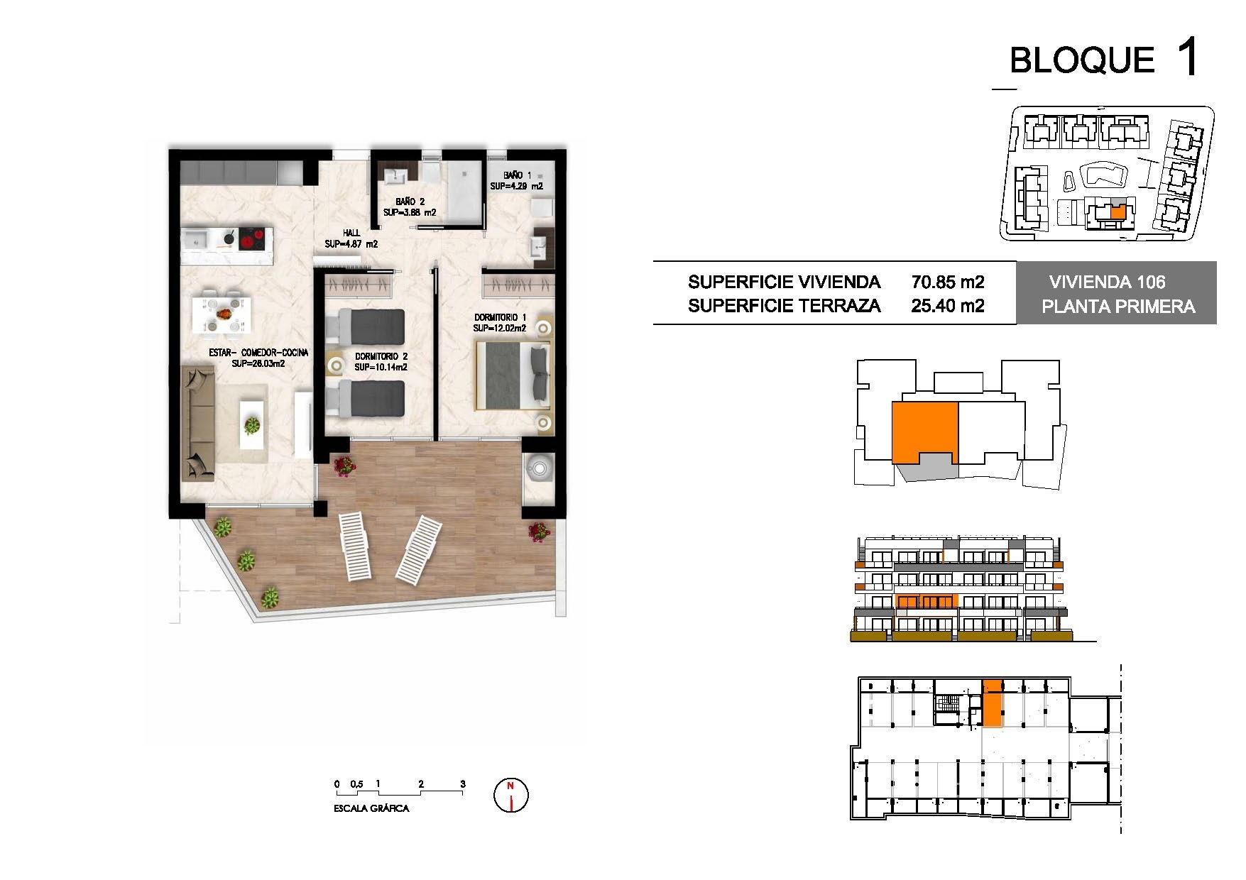 Apartment for sale in Orihuela Costa