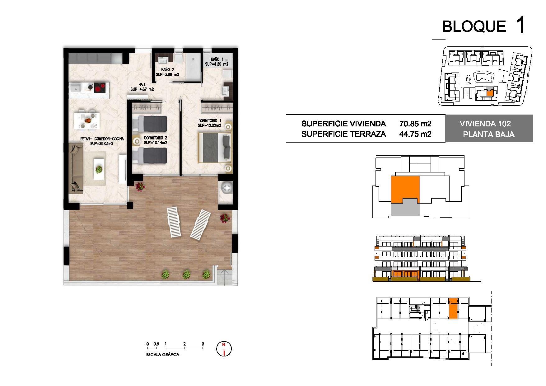 Petit Appartement en vente à Orihuela Costa