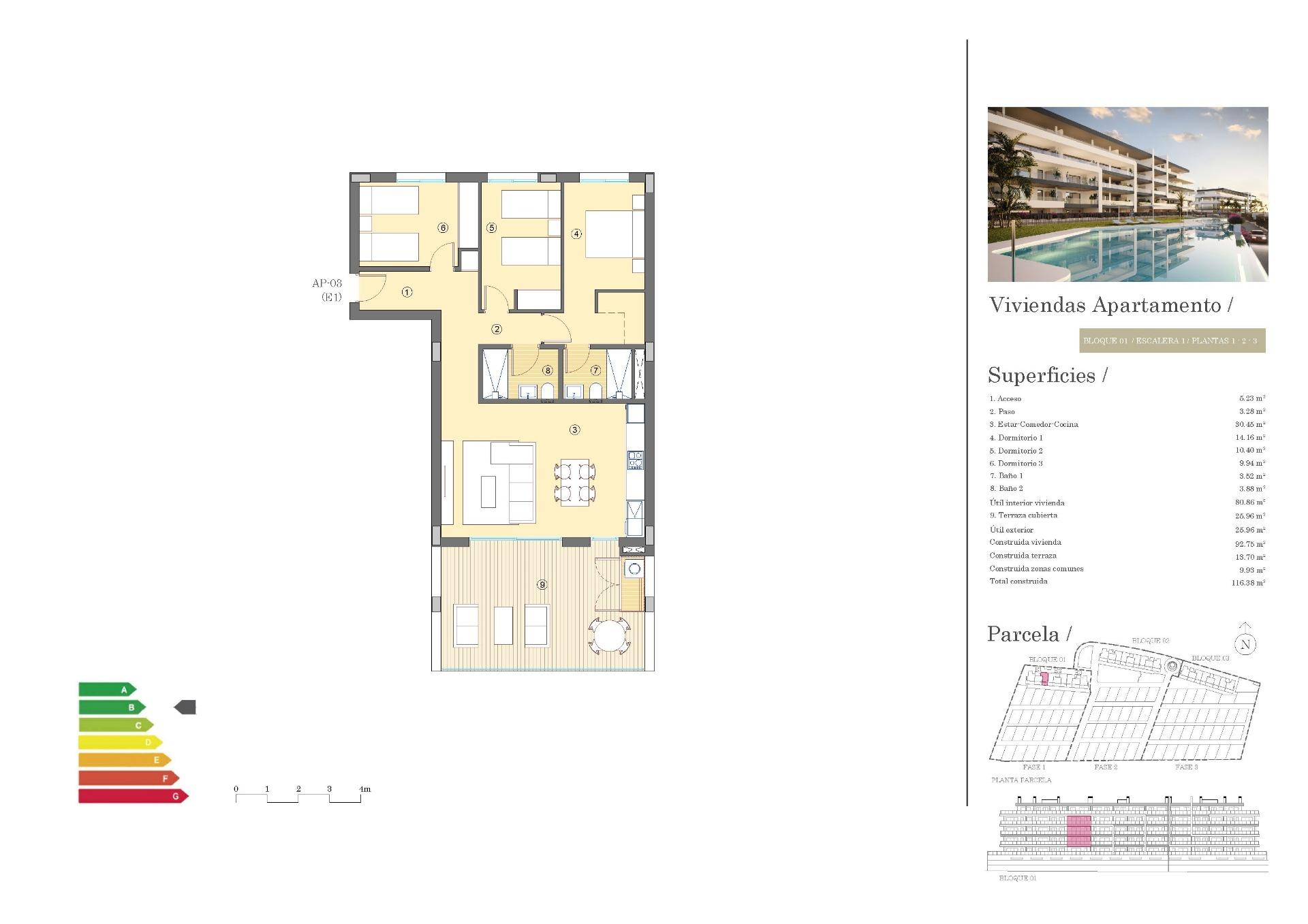 Apartamento en venta en Mutxamel