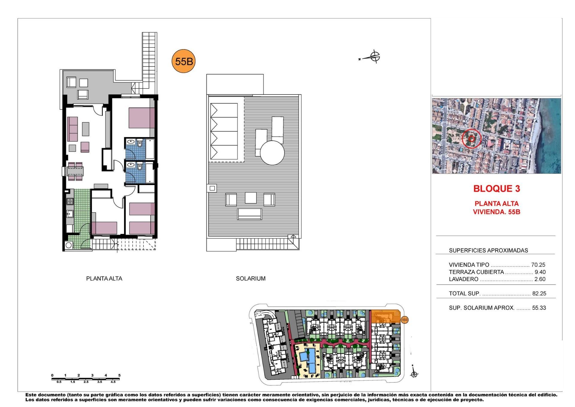 Bungalow en venta en Pilar de la Horadada