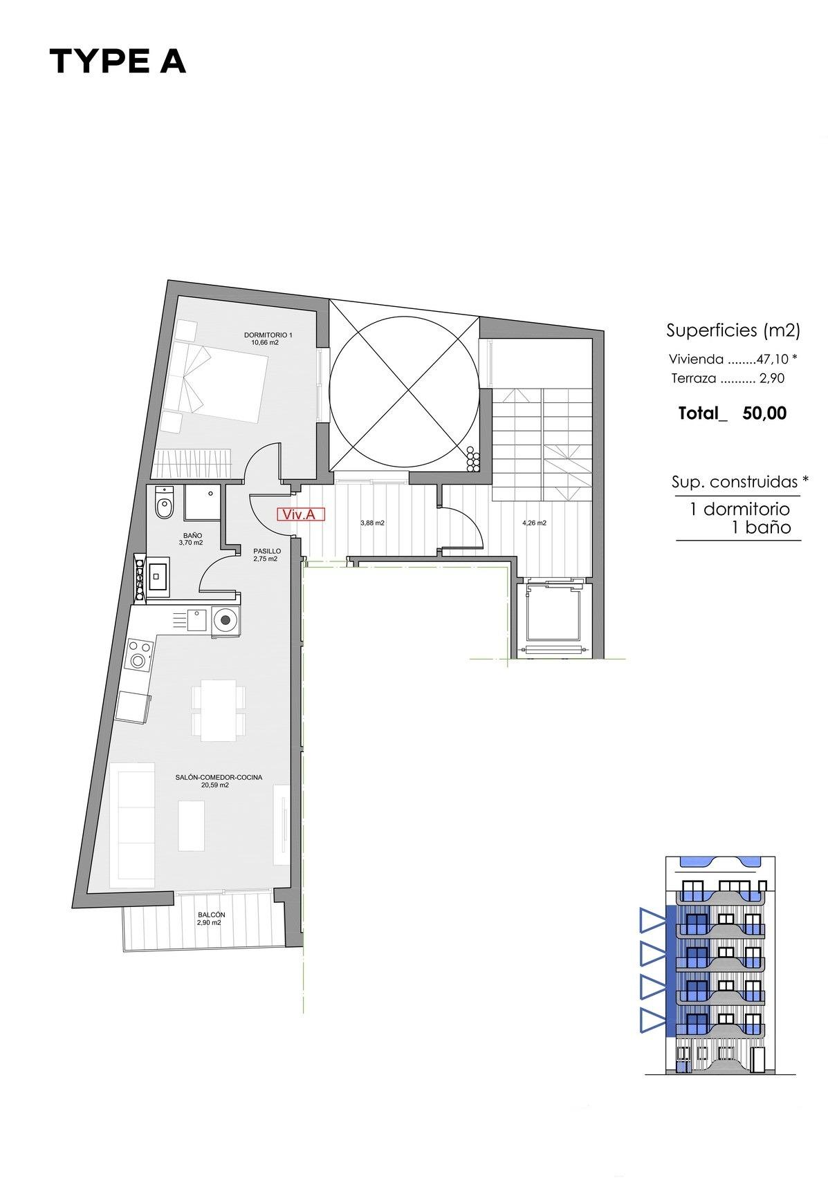 Apartmán v prodeji in Torrevieja