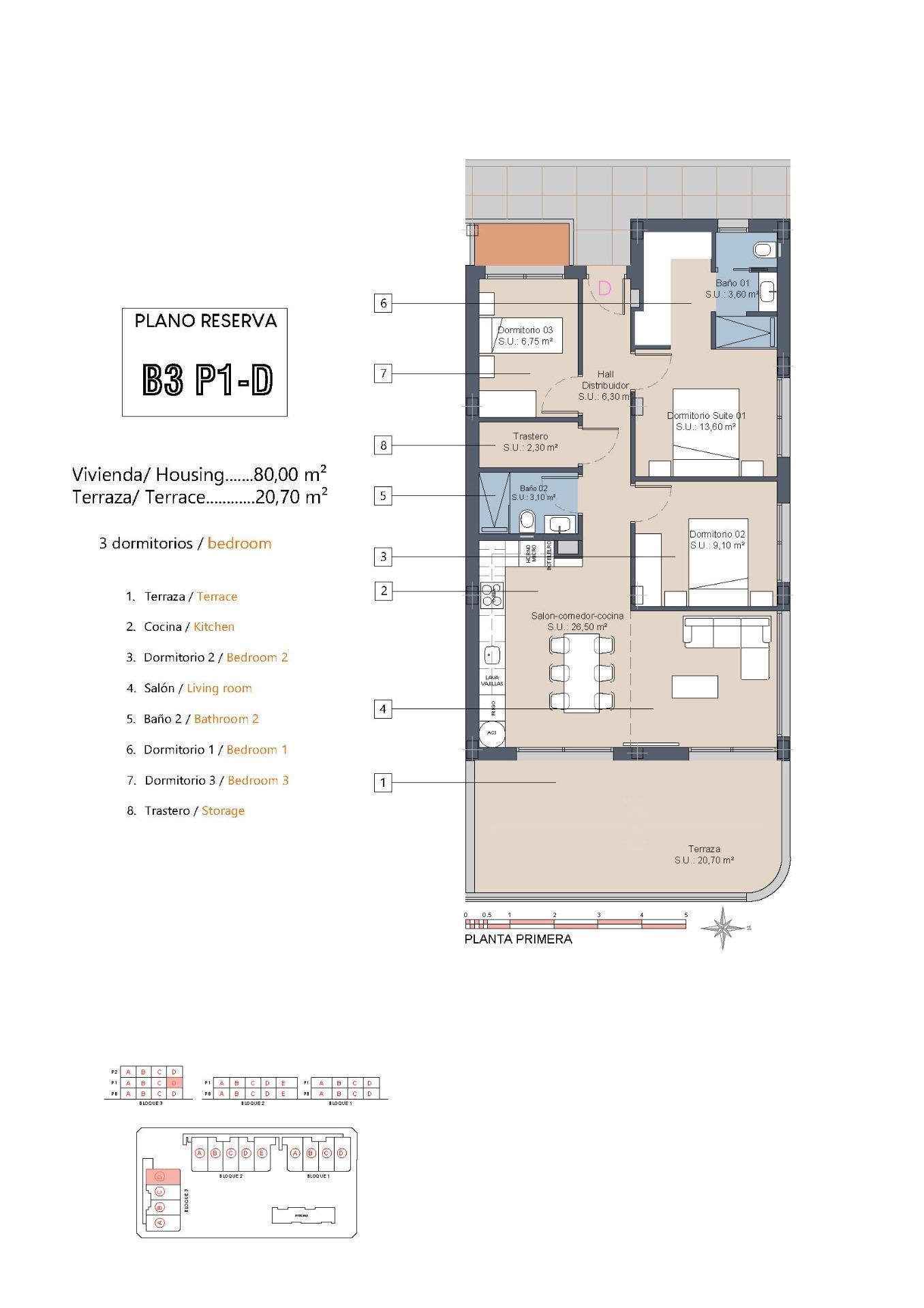 Appartment zum verkauf in Los Alcázares