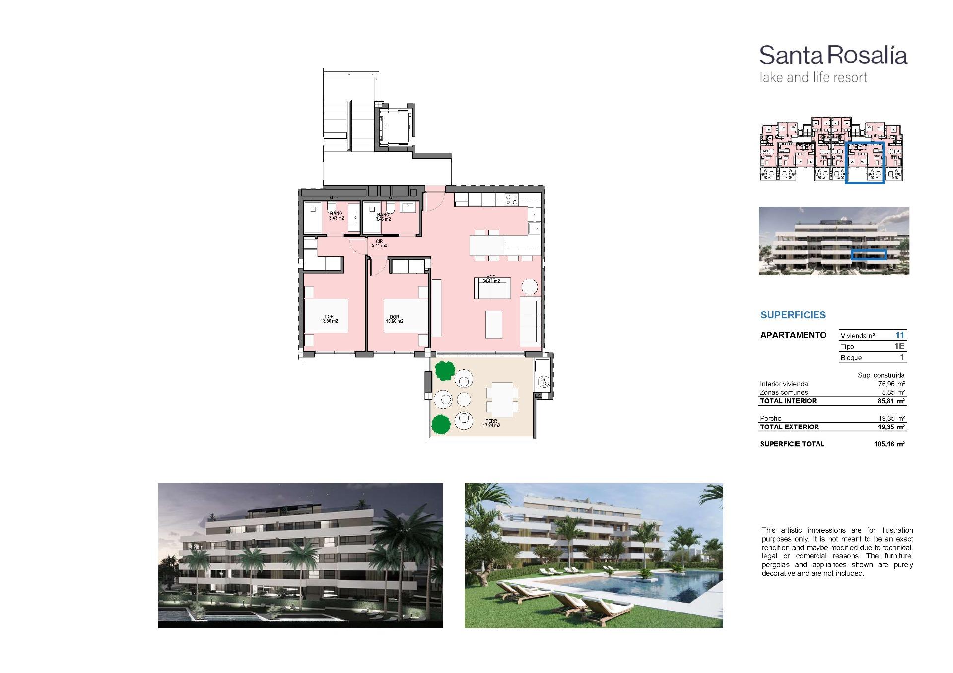 Apartmán v prodeji in Torre-Pacheco