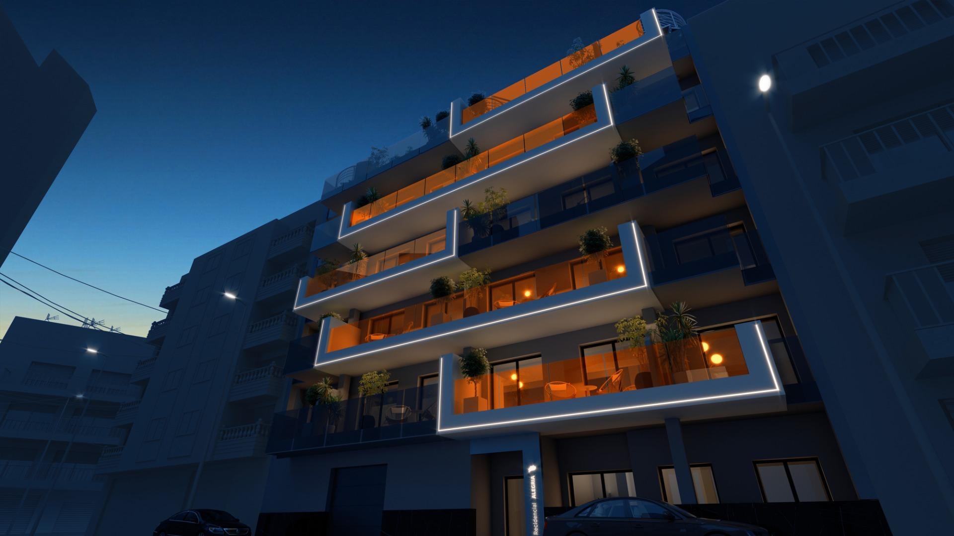 Penthouse salgai in Torrevieja