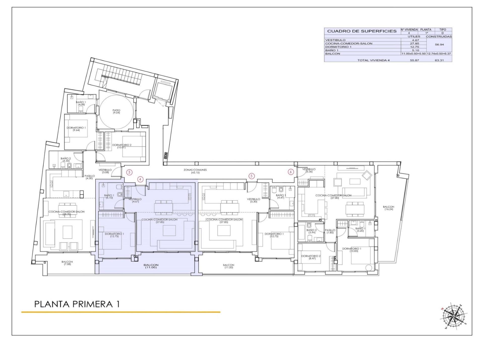 Apartamentua salgai in Torrevieja