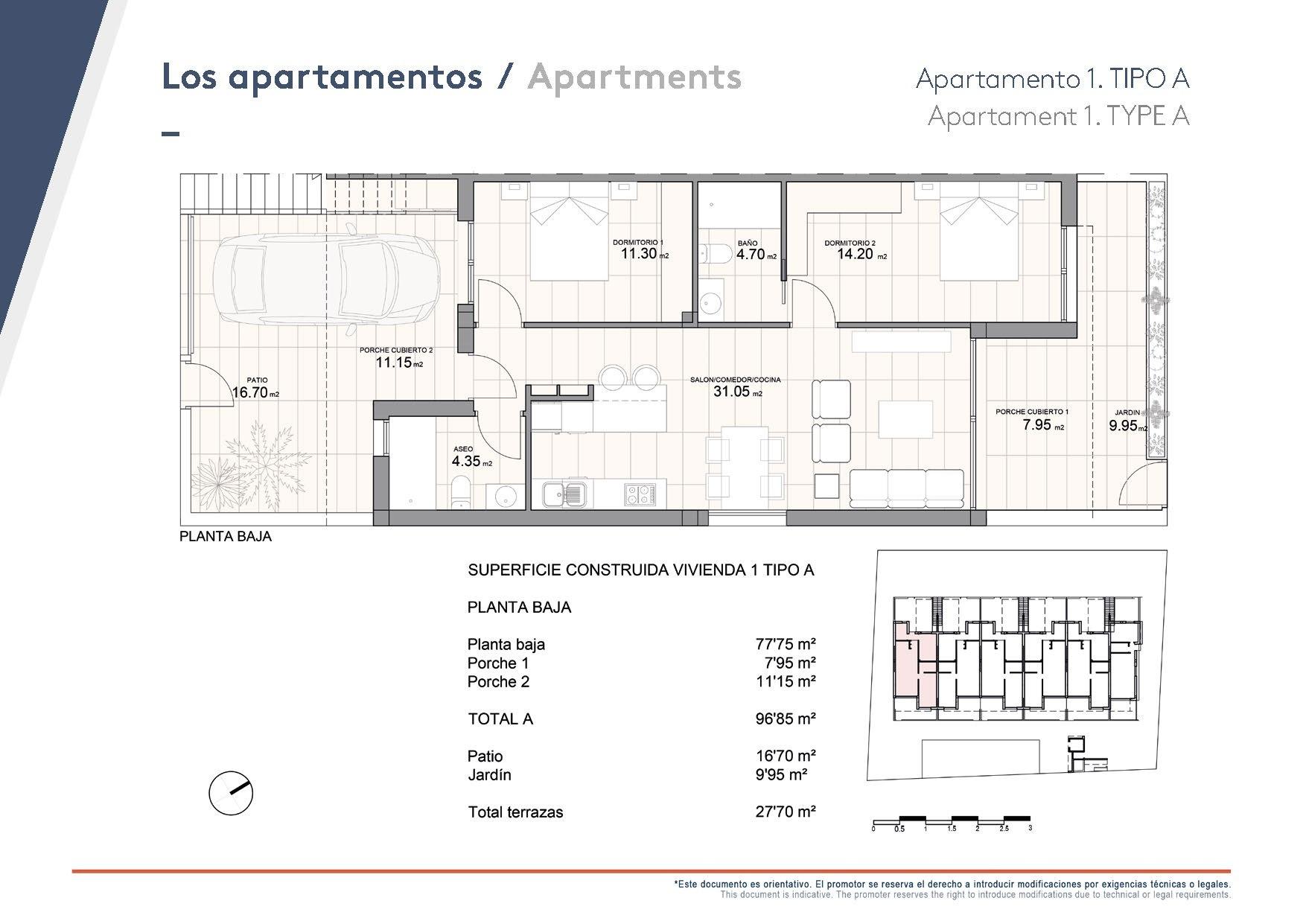 Bungalow en vente à Pilar de la Horadada