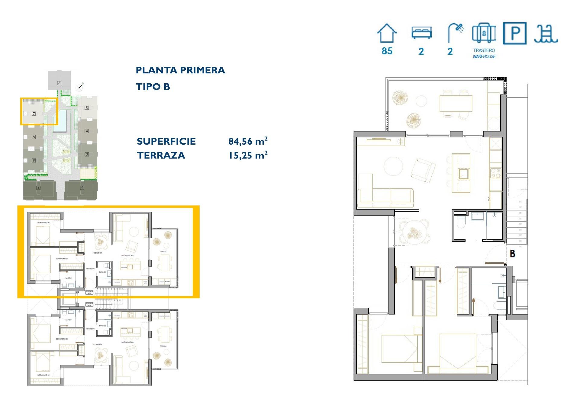 Apartamento en venta en San Pedro del Pinatar