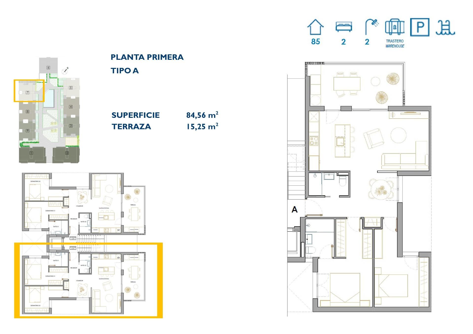 Apartamento en venta en San Pedro del Pinatar