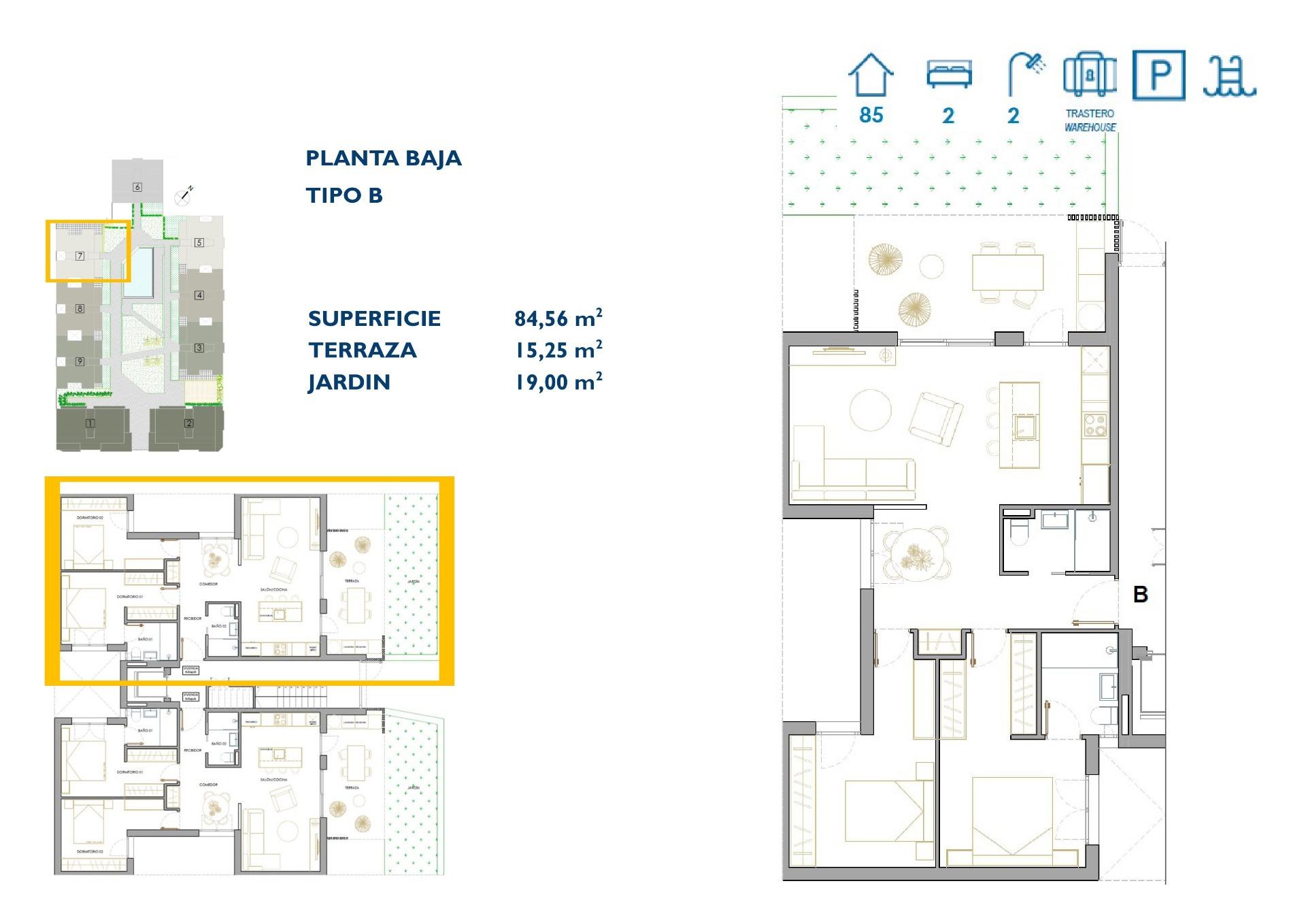 Apartmán v prodeji in San Pedro del Pinatar