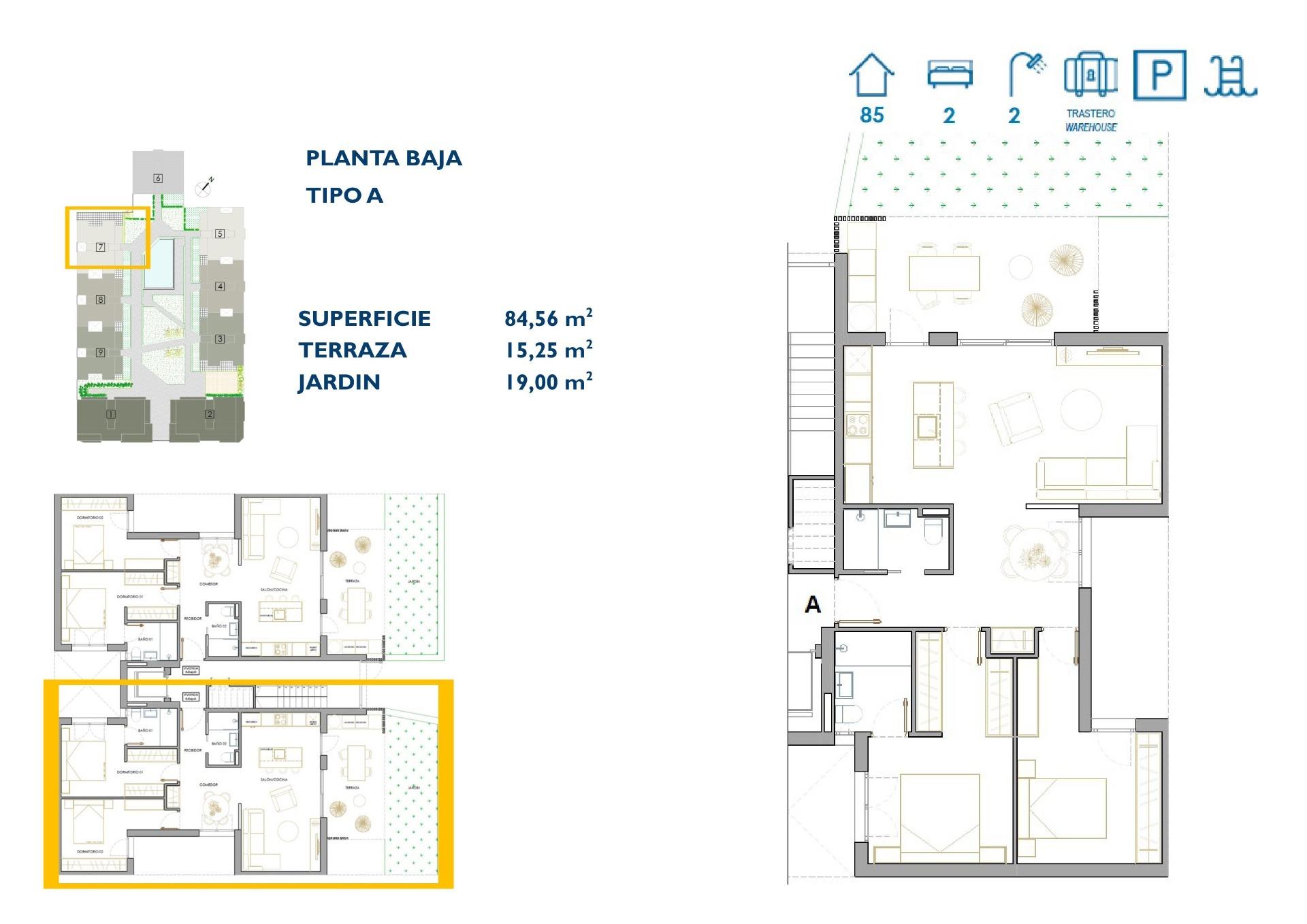 Apartamento en venta en San Pedro del Pinatar