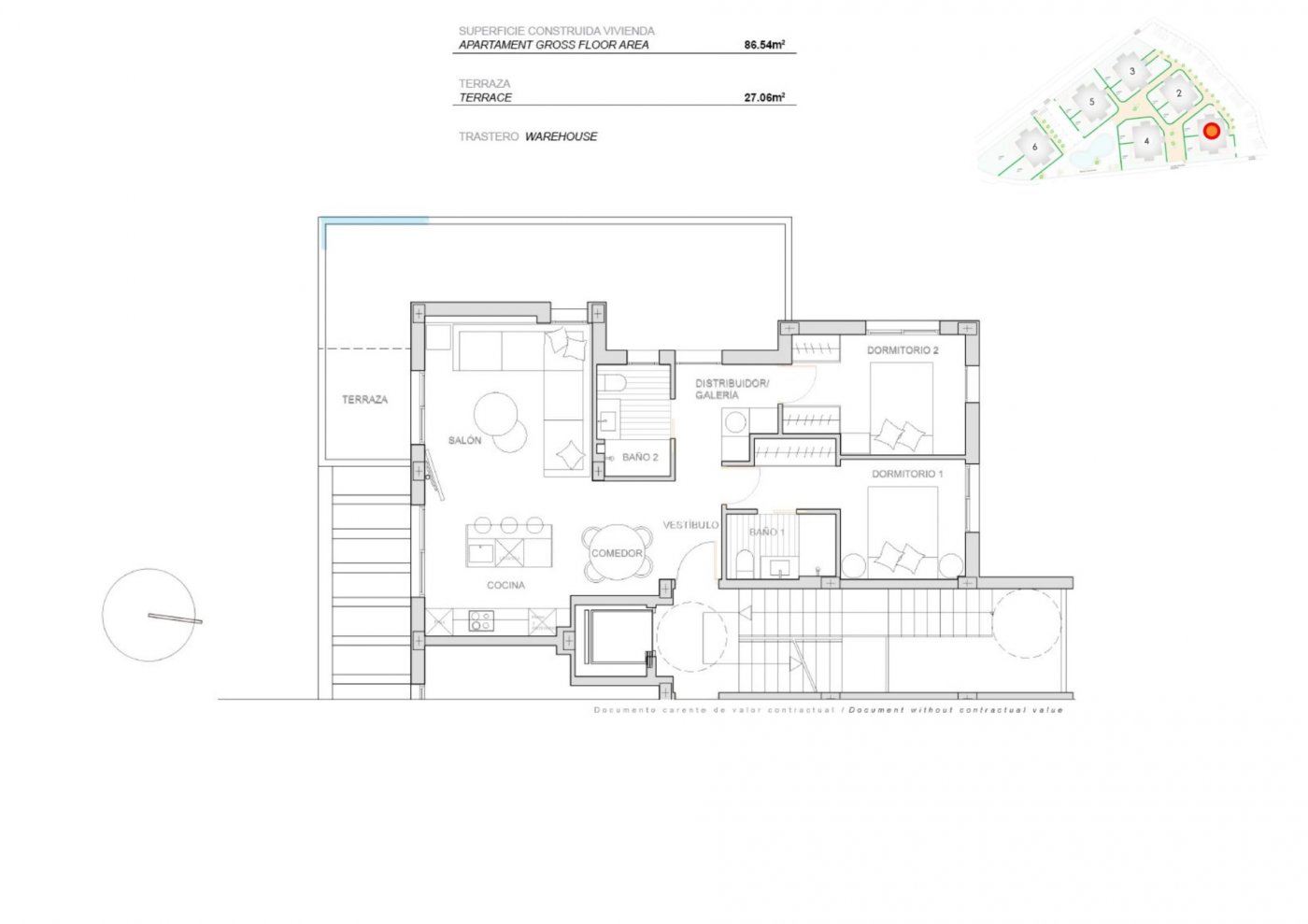 Apartmán v prodeji in Torre-Pacheco