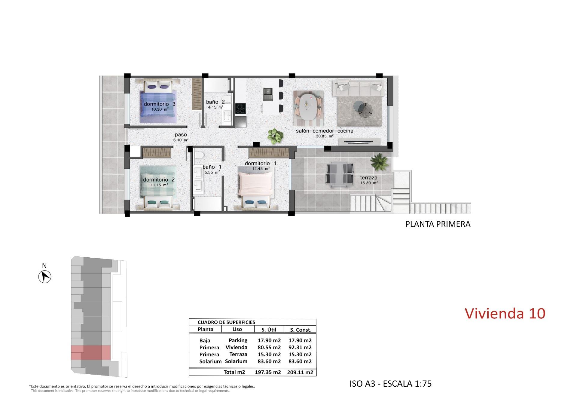 Bungalow en vente à Pilar de la Horadada