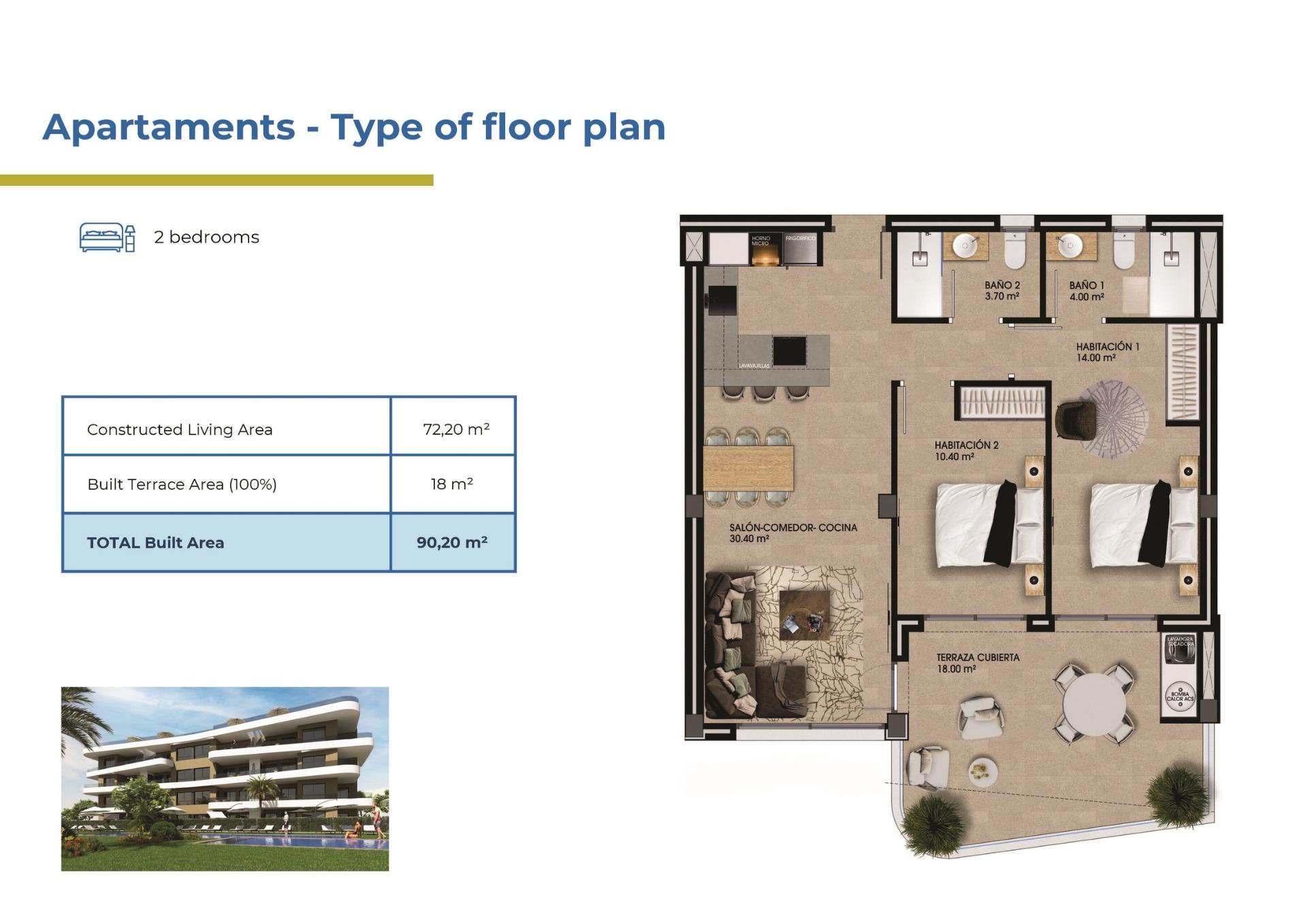 Penthouse en vente à Orihuela Costa