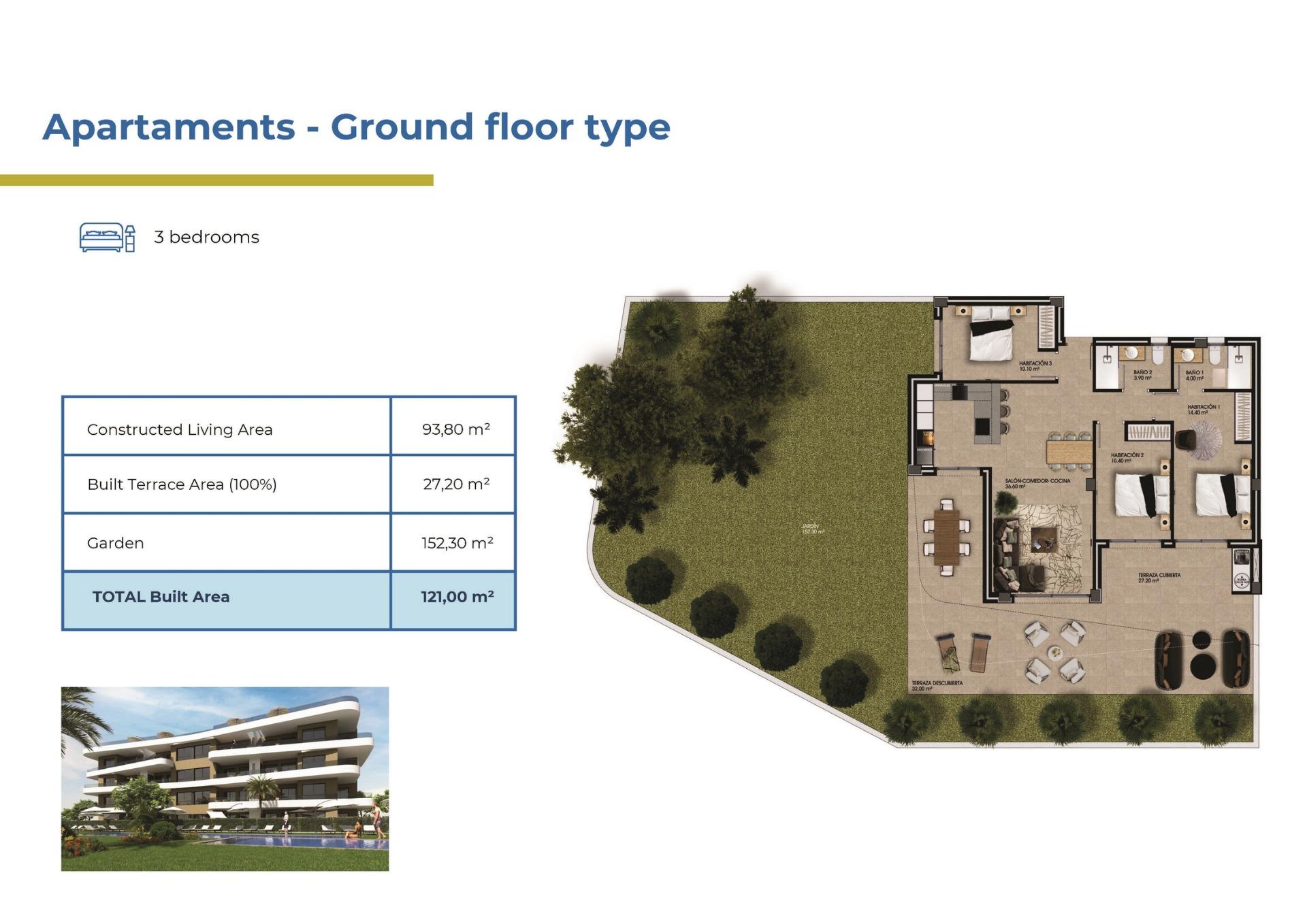 Apartmán v prodeji in Orihuela Costa