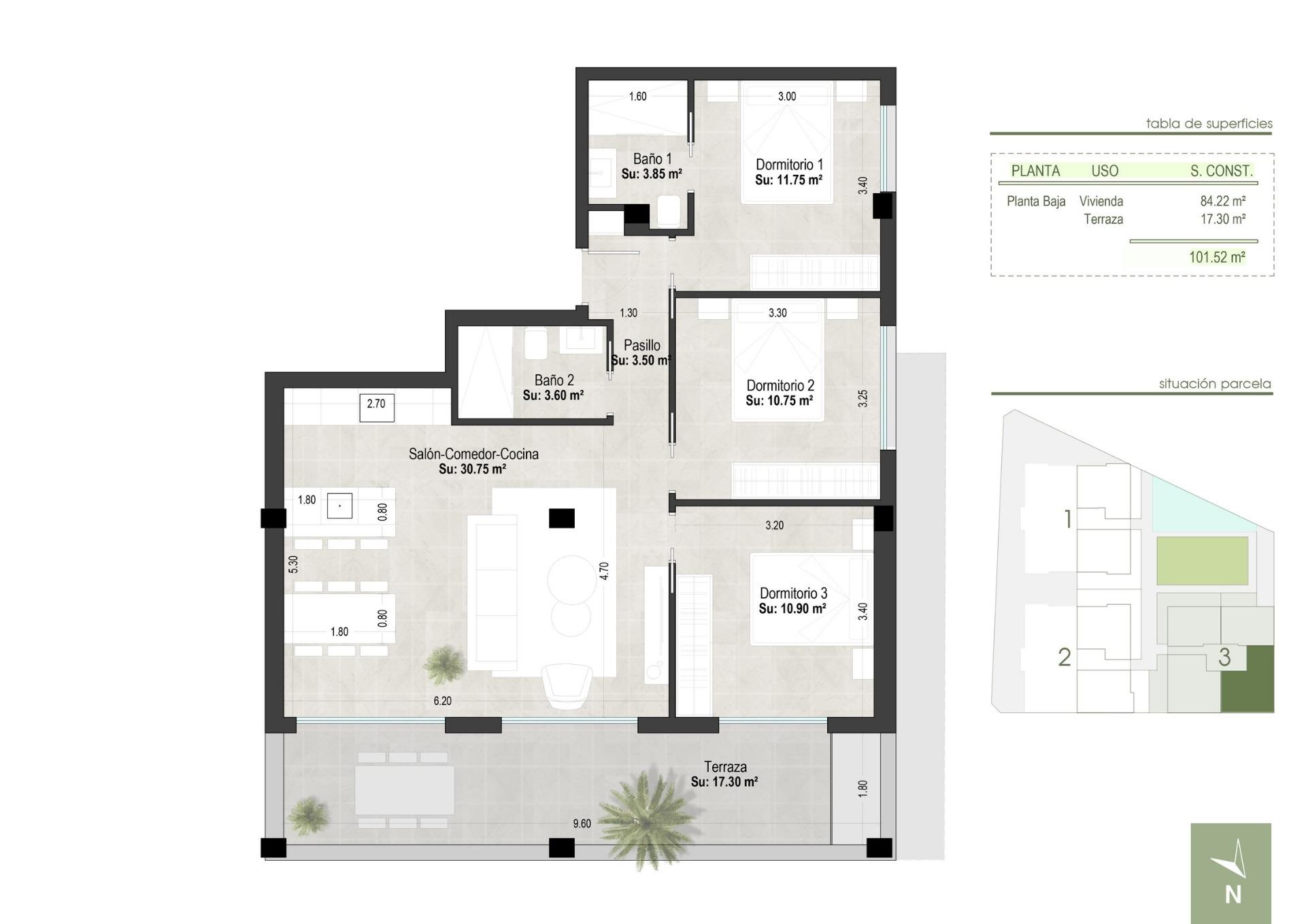 Apartmán v prodeji in San Pedro del Pinatar