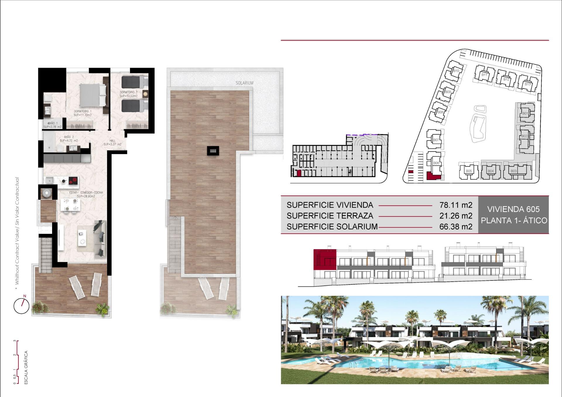 Bungalow en vente à Ciudad Quesada