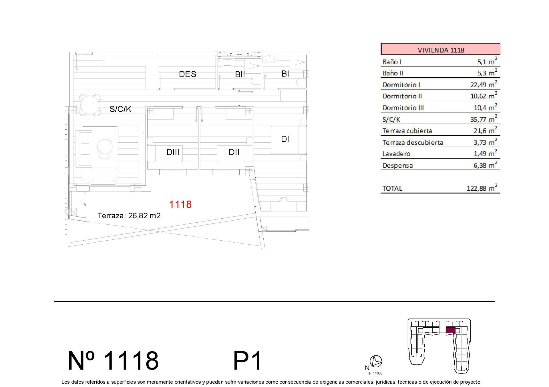 Apartment for sale in San Miguel de Salinas